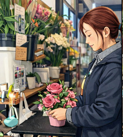 フローラ滑川店一関さんの写真