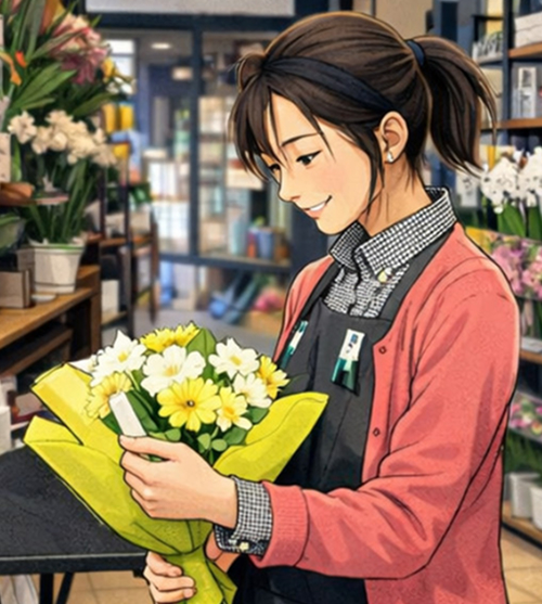 フローラ滑川店鈴木さんの写真