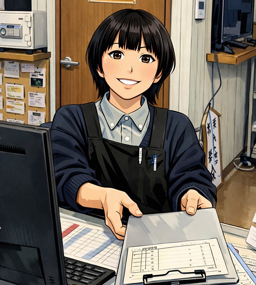 葬祭部竹内さんの写真